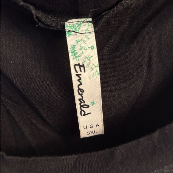 Emerald long sleeve tunic size 3x - Picture 3 of 3